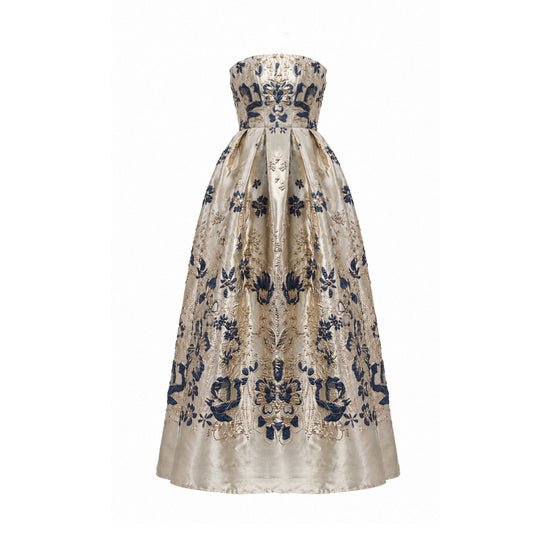 Florence Brocade Dress