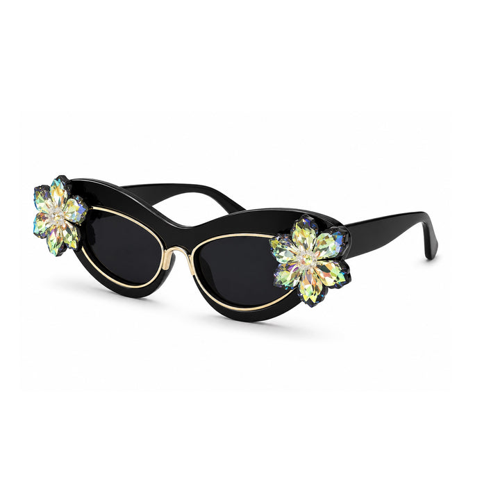 Aurora Bloom Crystal Sunglasses