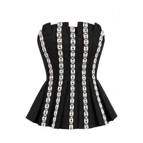 Pearlline Sculpted Top