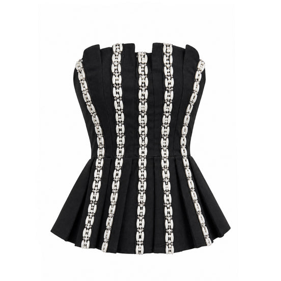 Pearlline Sculpted Top