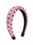 Rosé Crystal Headband