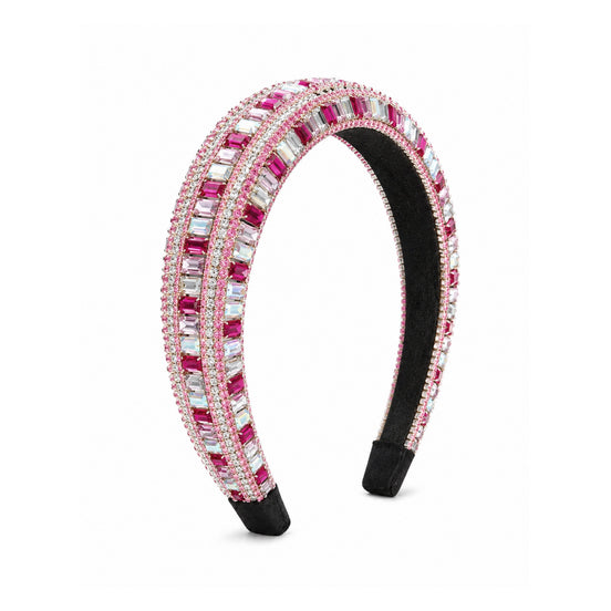 Rosé Crystal Headband