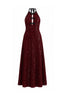 Crimson Starlight Dress