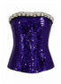 Purple Galactica Sequin Corset