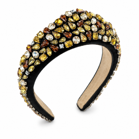 Citrine Crystal Headband