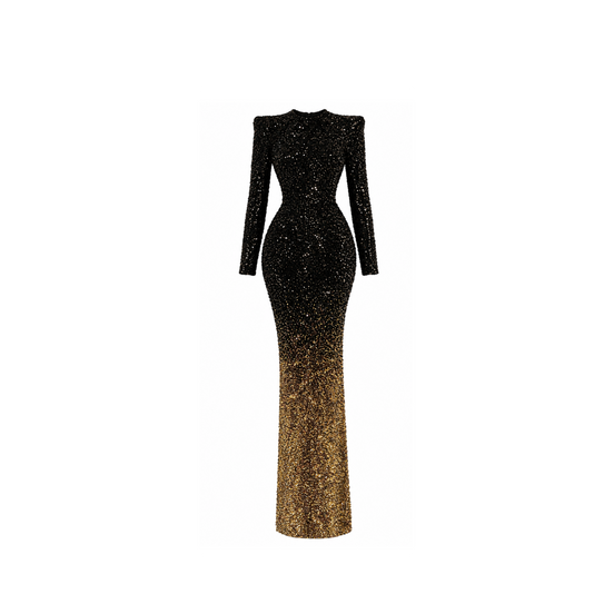 Golden Eclipse Dress
