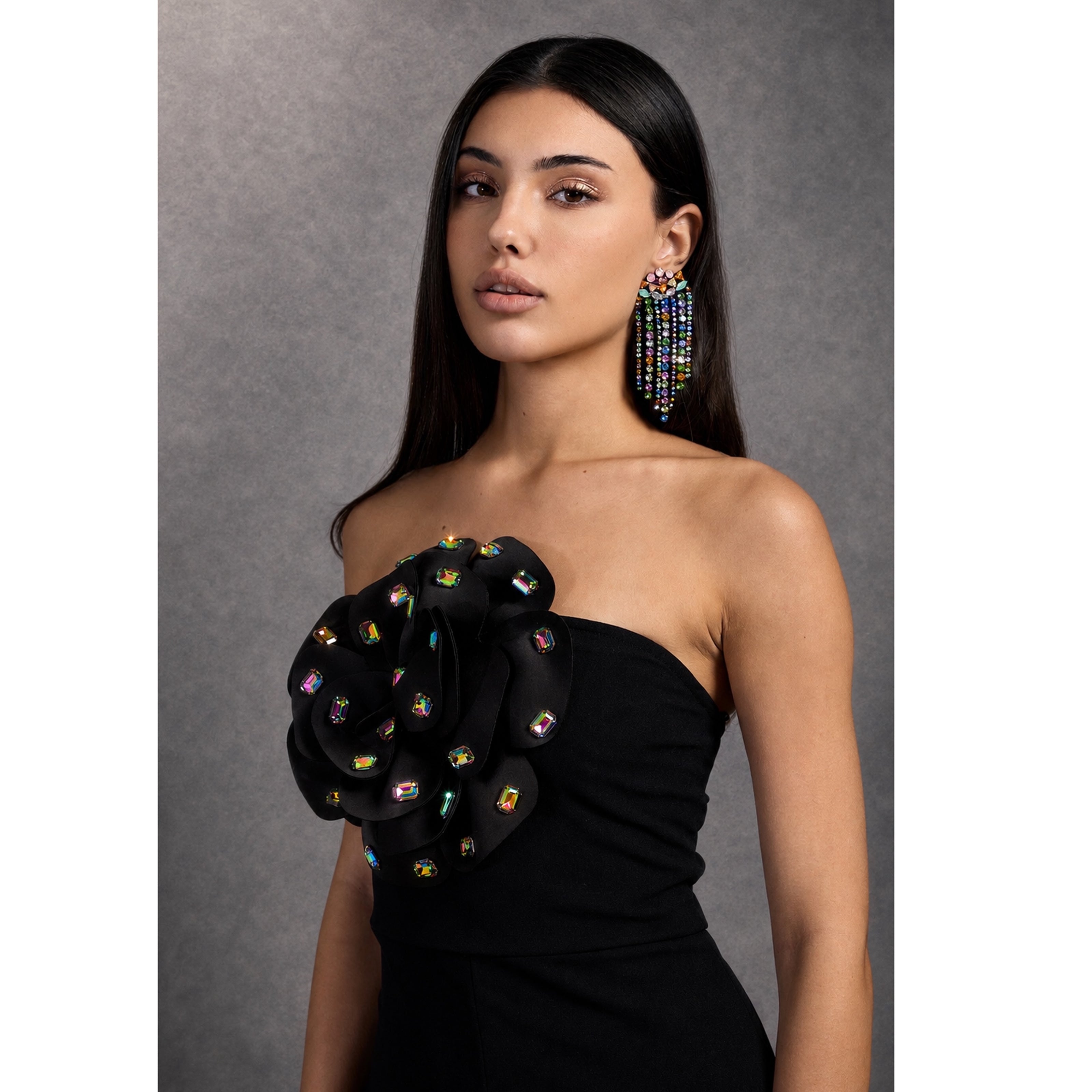 Noir Bloom Jumpsuit