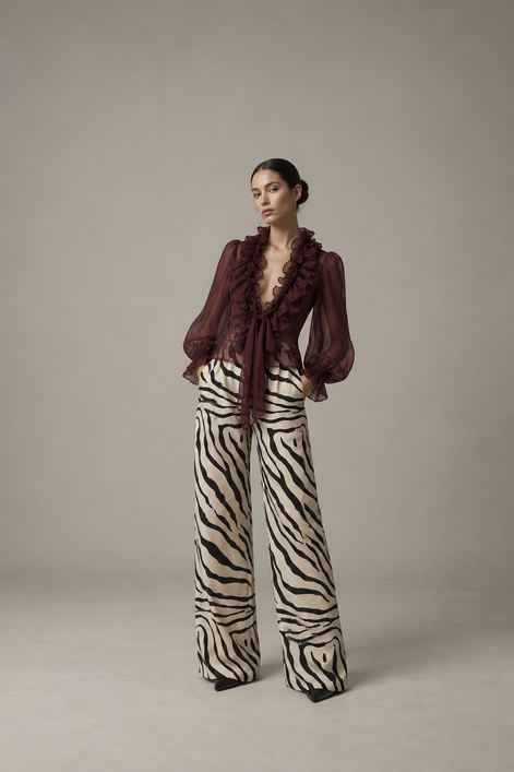 Savanna Wide Leg Trousers