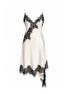 Lace & Emerald Crystal Dress