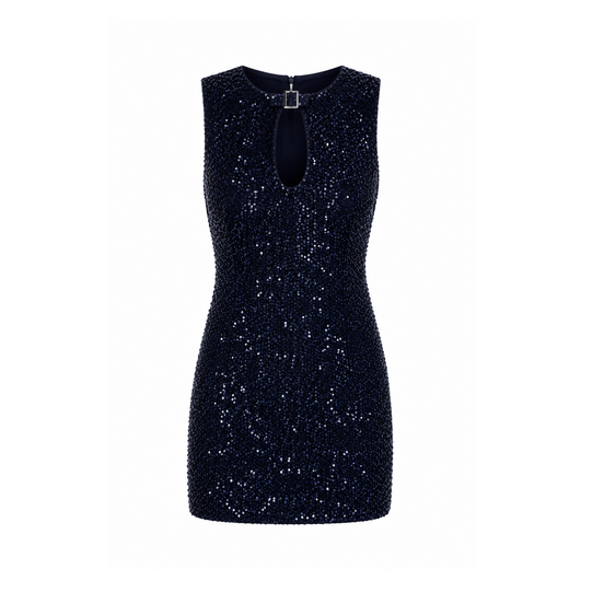 Alessandra Sequin Mini Dress