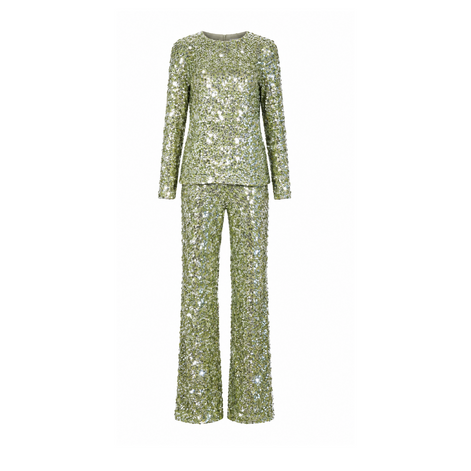 Celeste top & trousers set