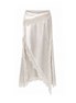 Ivory Silk Lace Skirt