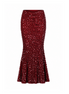 Cherry Sequin Skirt