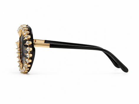 Rockstar Crystal Sunglasses