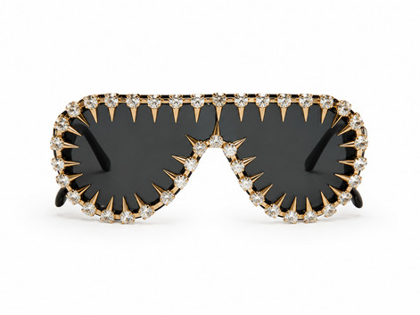 Rockstar Crystal Sunglasses