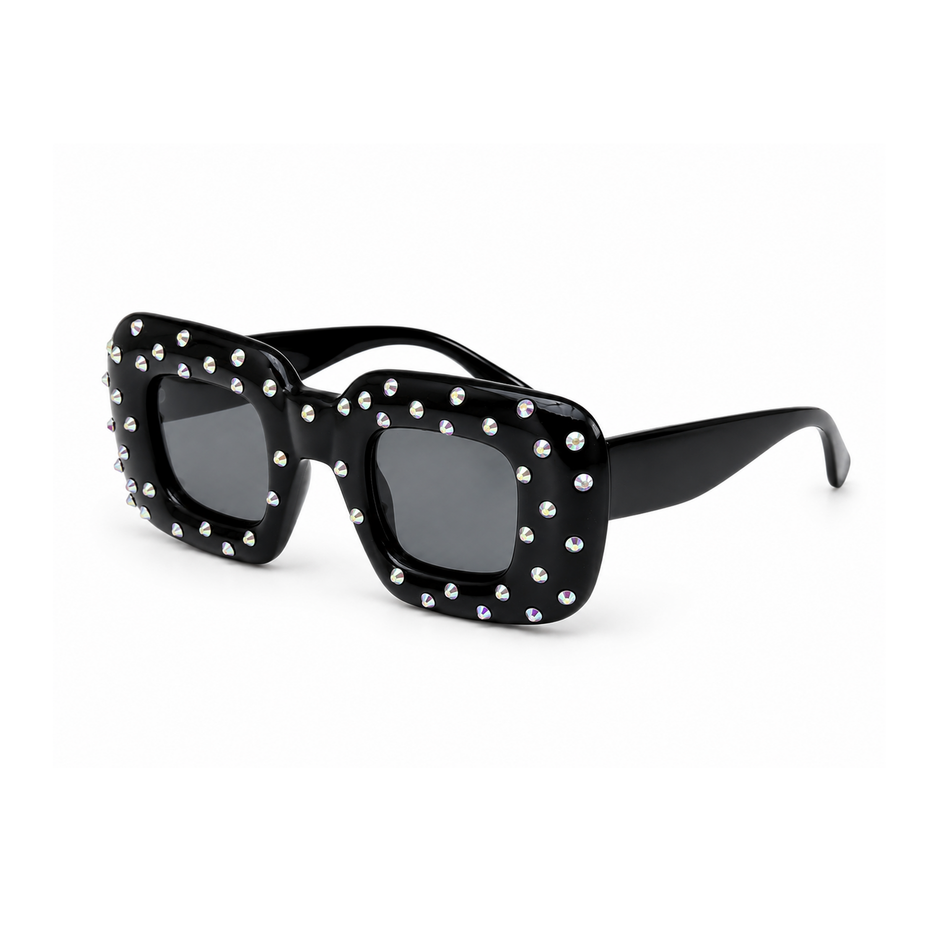 Midnight Muse Rhinestone Sunglasses