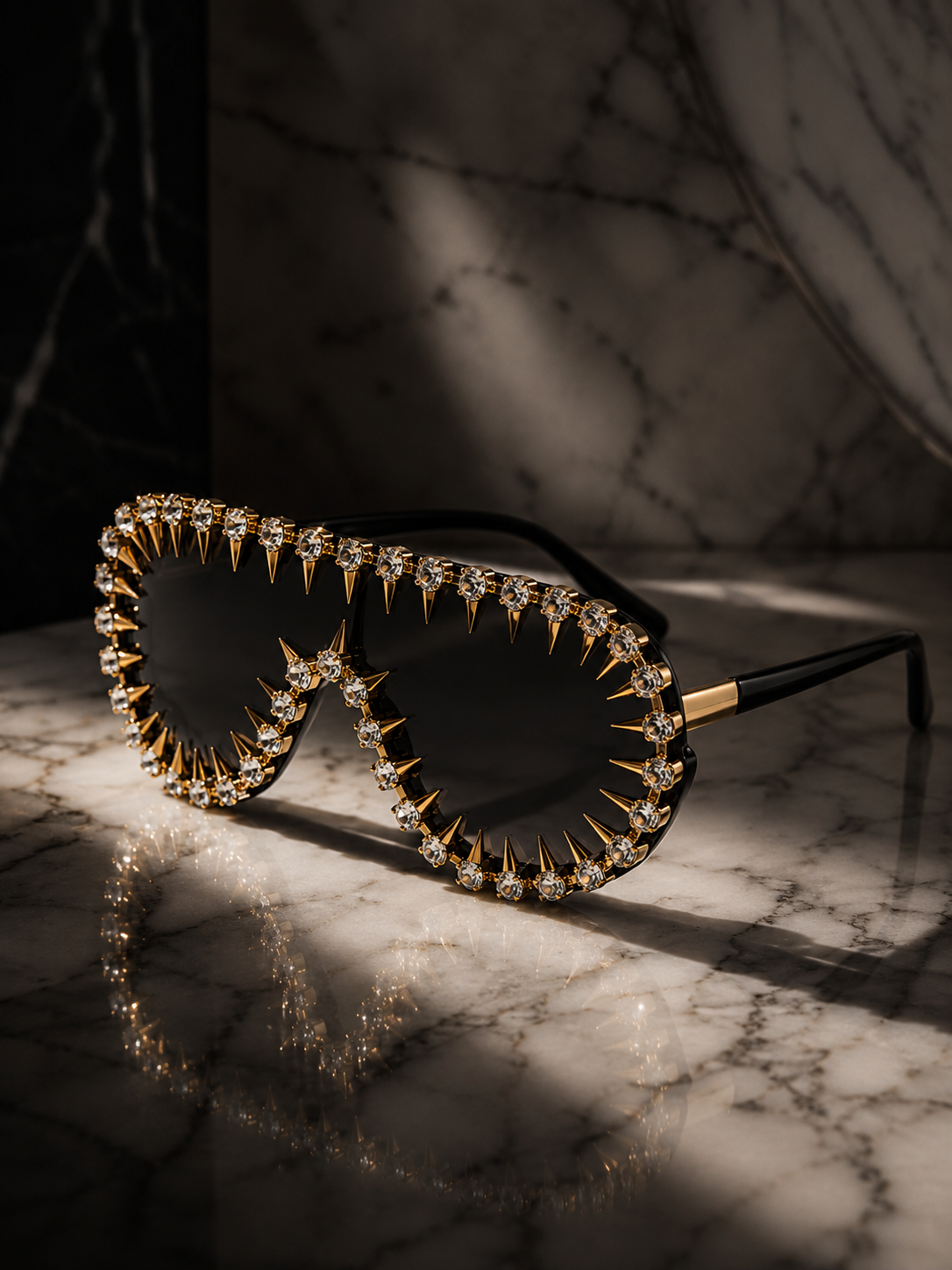 Rockstar Crystal Sunglasses