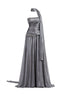 Silver Veil Crystal Dress