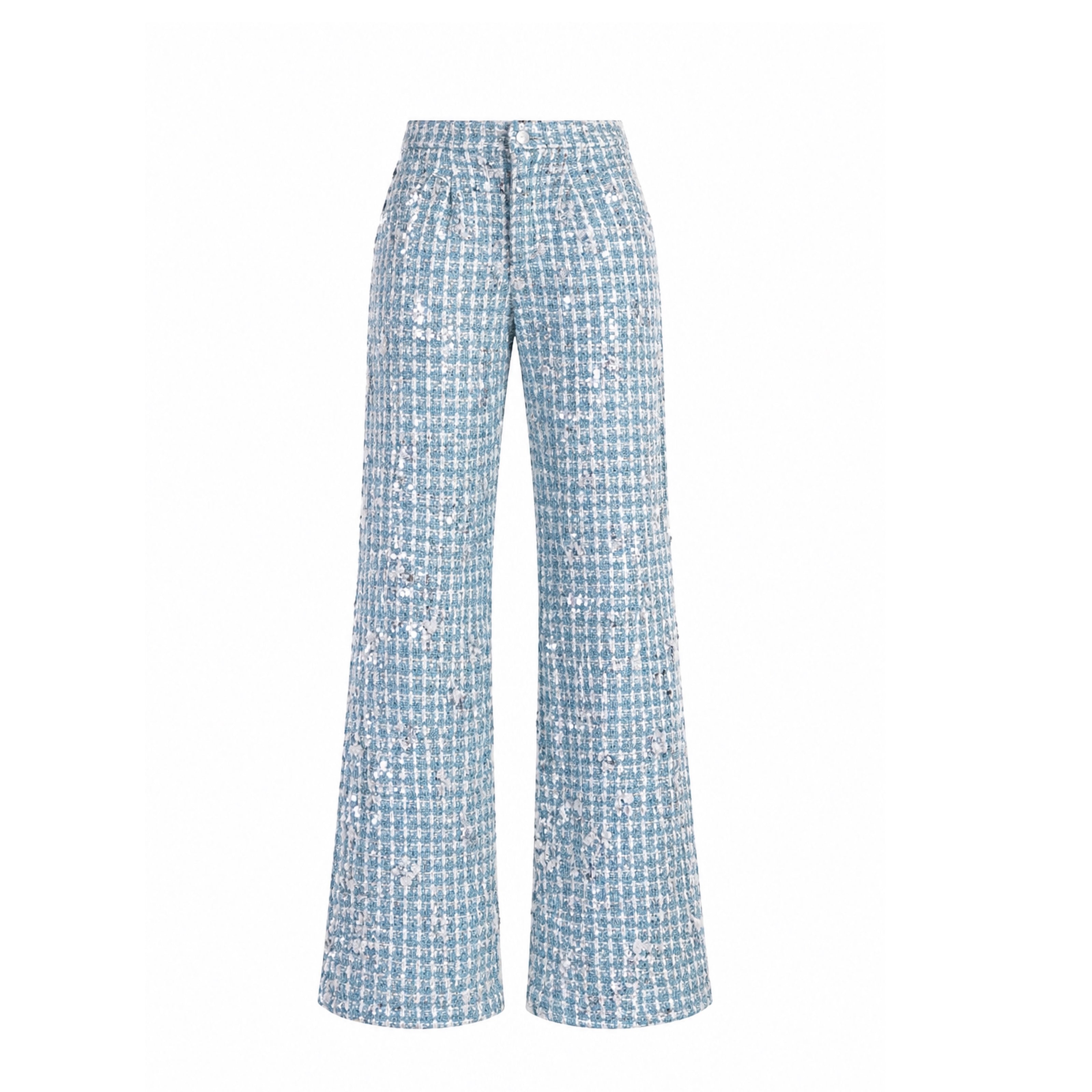 Frozen Tweed Tailored Trousers