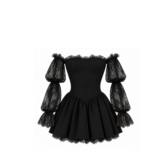 Noir Juliet Dress