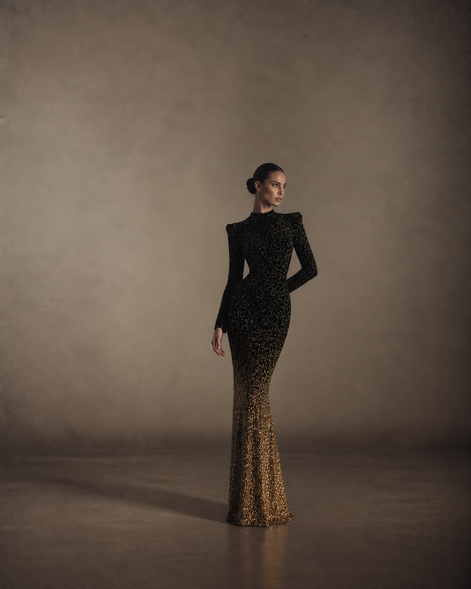 Golden Eclipse Dress