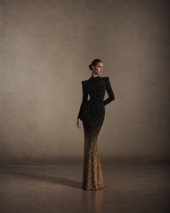 Golden Eclipse Dress