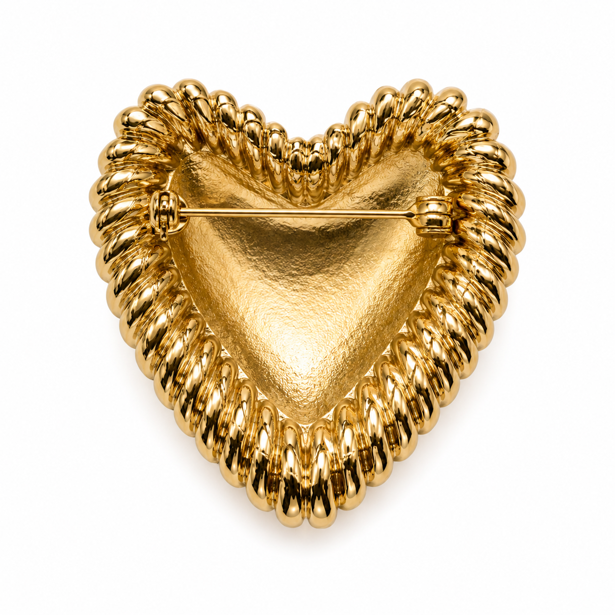 Crimson Heart Brooch