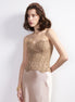 Nude Embellished Corset
