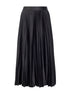 Black Pleated Skirt