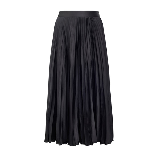 Black Pleated Skirt