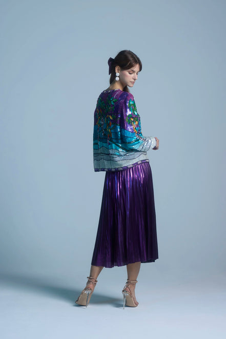 Florite Pleated Skirt