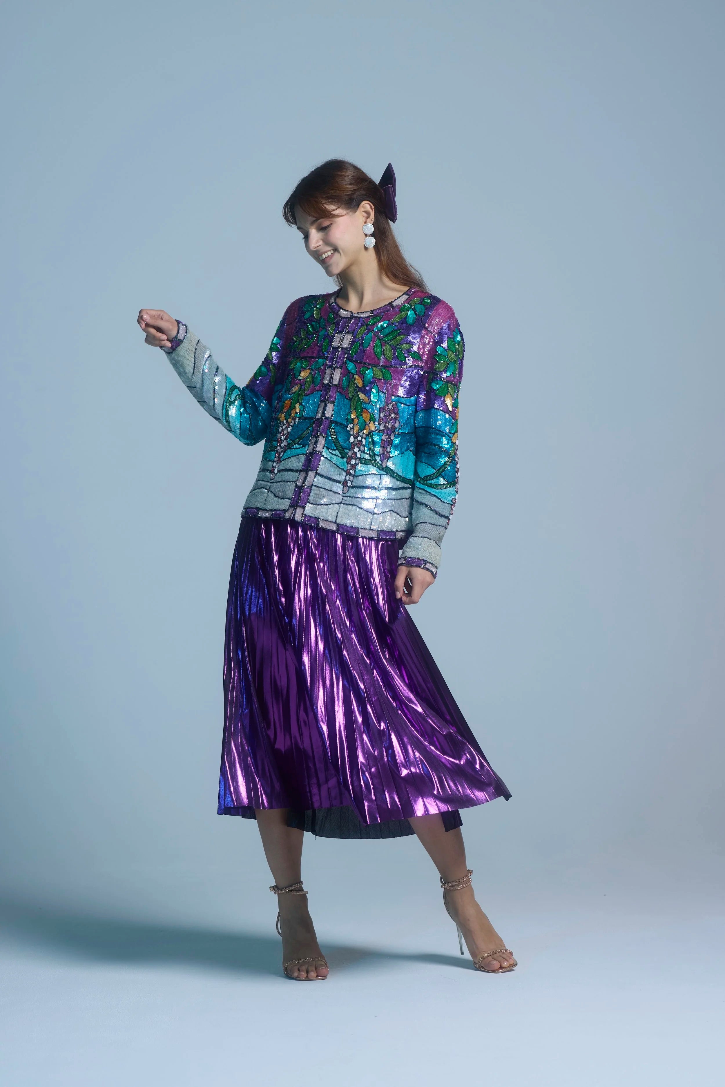 Florite Pleated Skirt