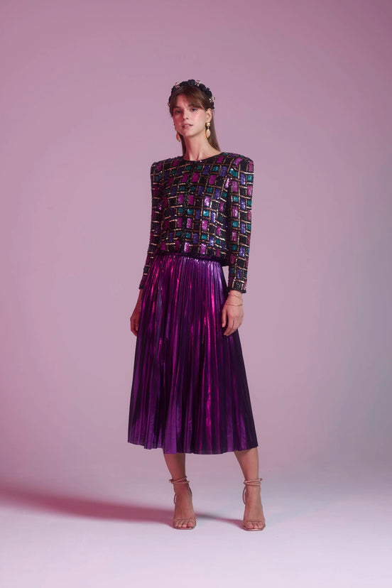 Florite Pleated Skirt