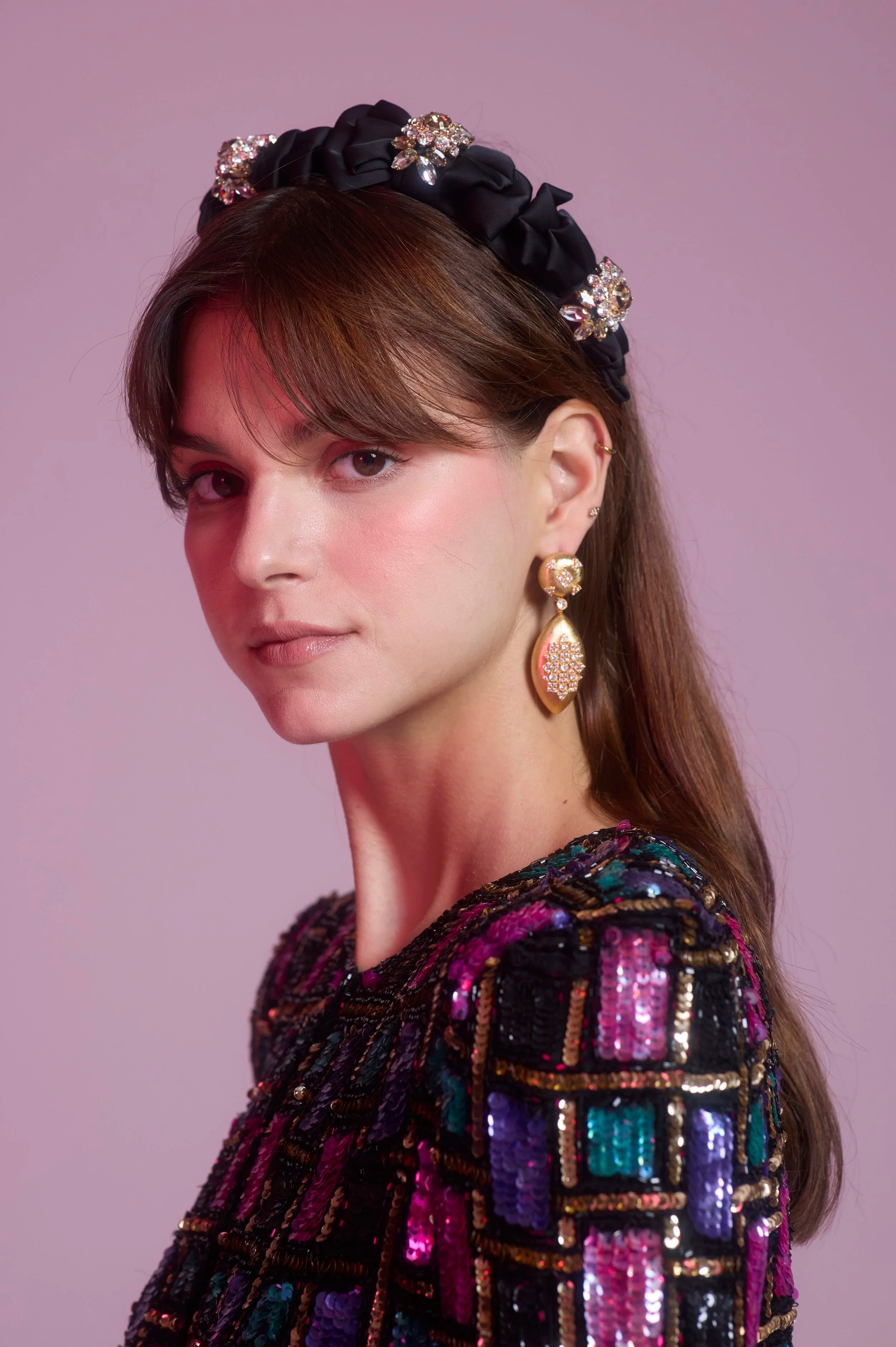 Enchanted Black Headband