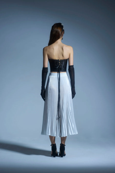 Black Pearly Corset