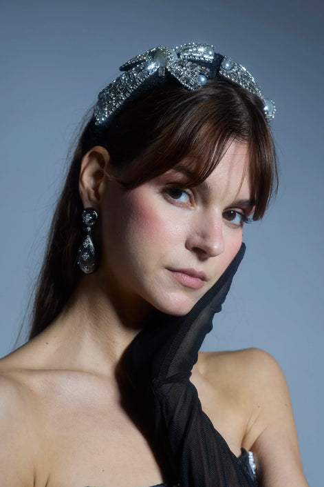 Duchess Black Headband