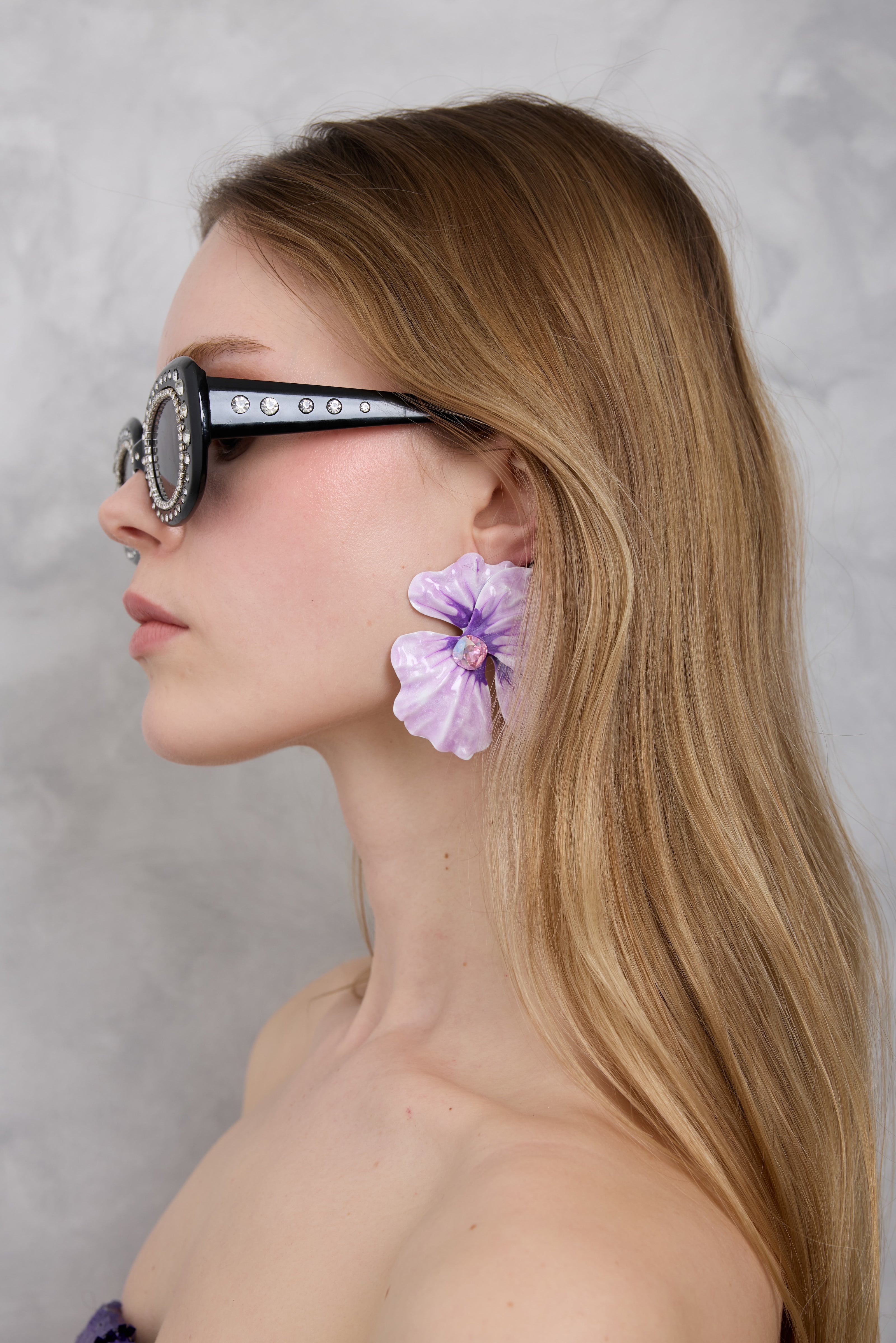 Mia Crystal Sunglasses