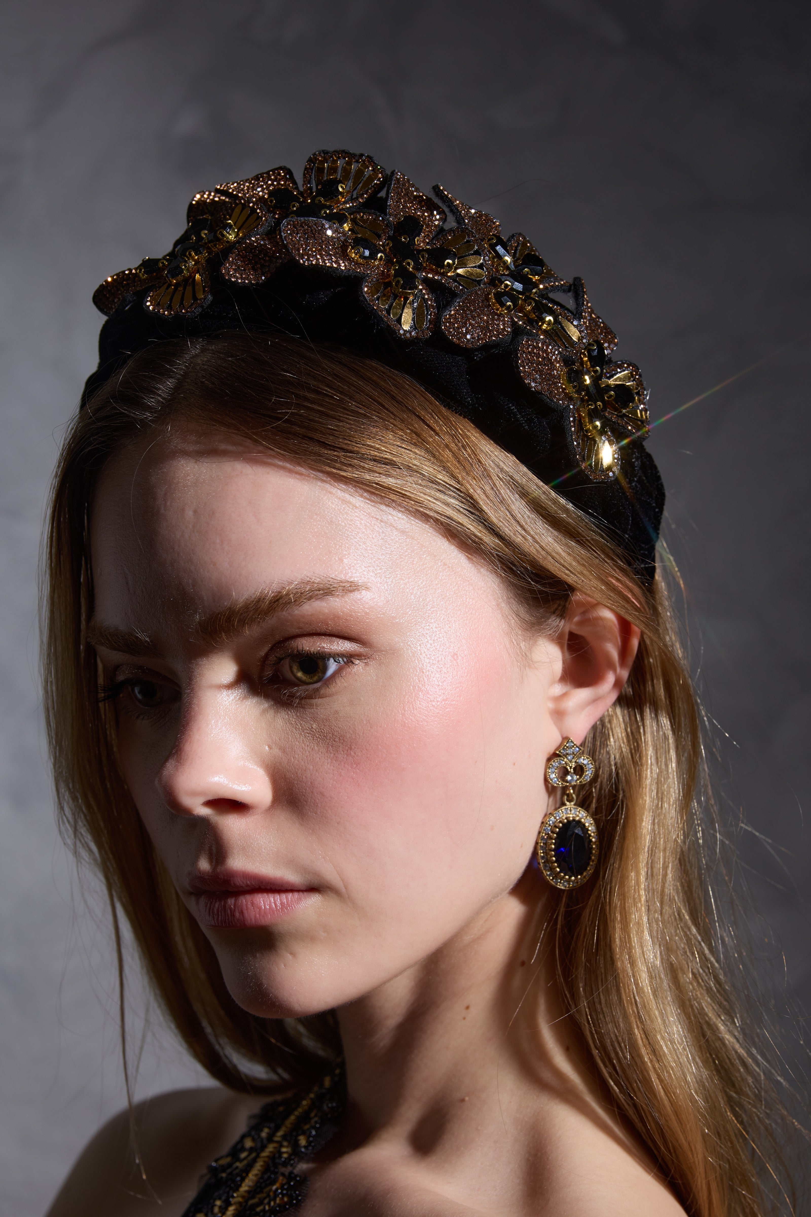 Butterfly Crystal Headband