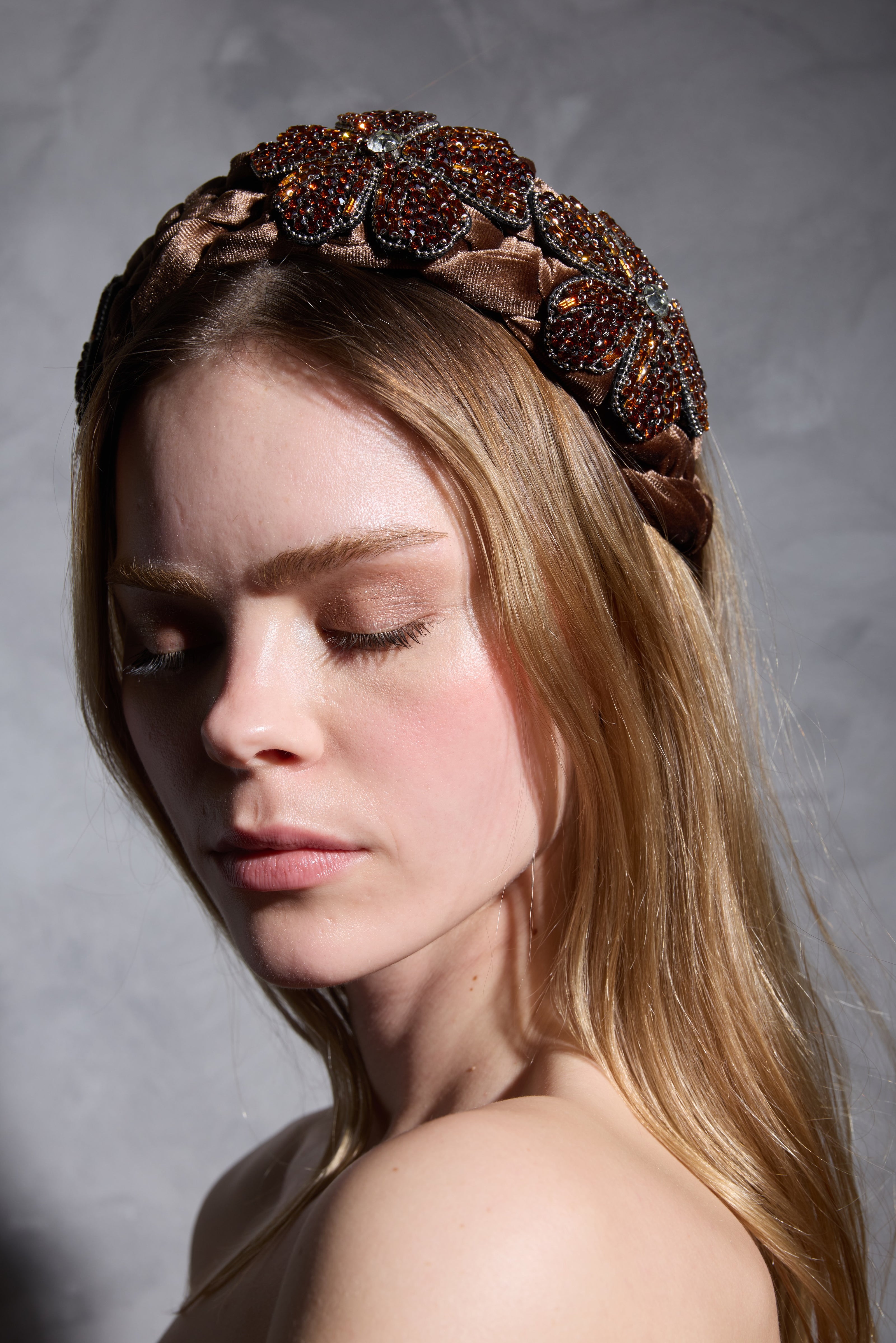 Bronze Fleur Headband