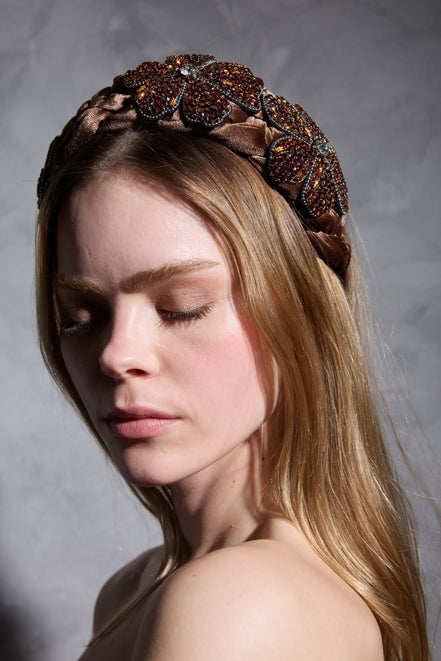 Bronze Fleur Headband