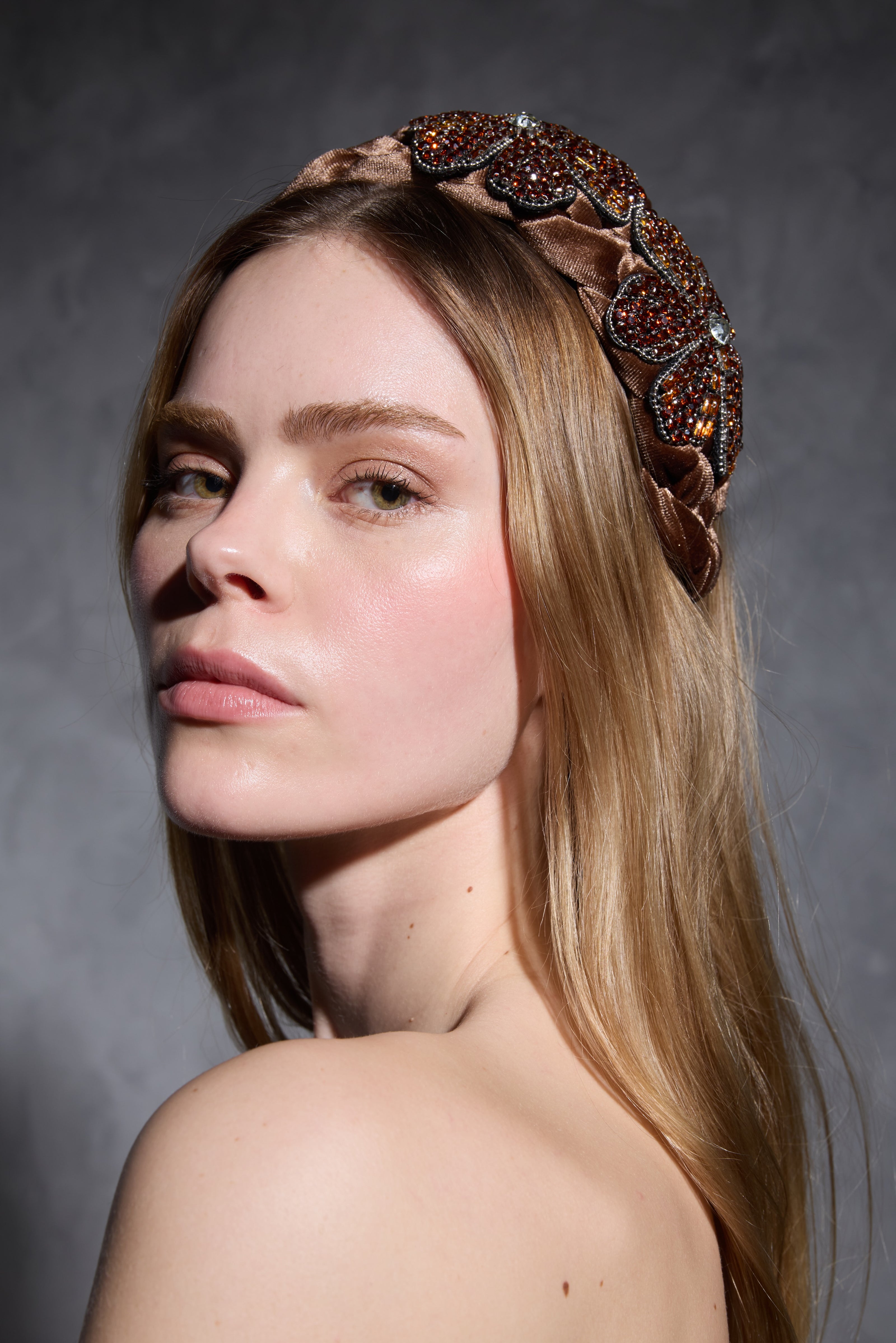 Bronze Fleur Headband
