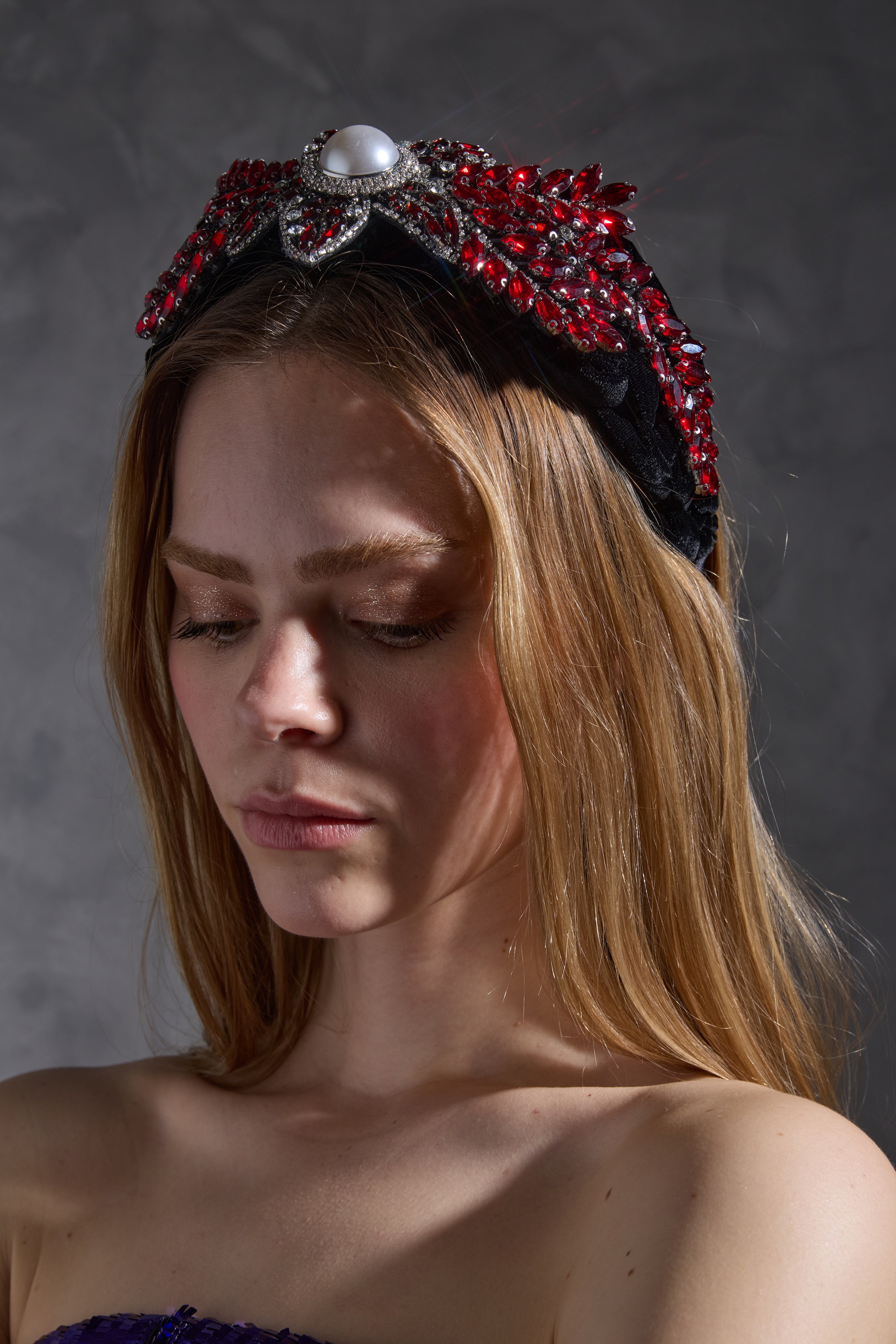 Red Gem Headband