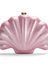 Shell Pink Clutch Bag