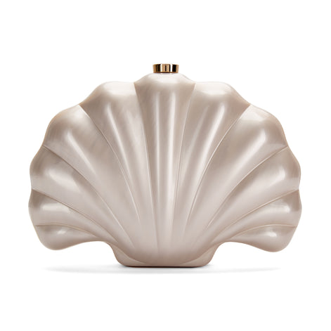 Pearl Shell Clutch Bag