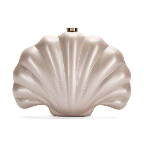 Pearl Shell Clutch Bag