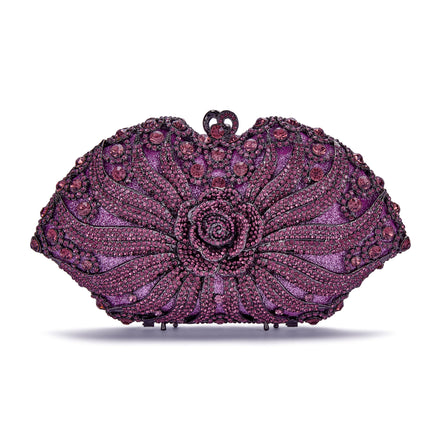Purple Crystal Clutch
