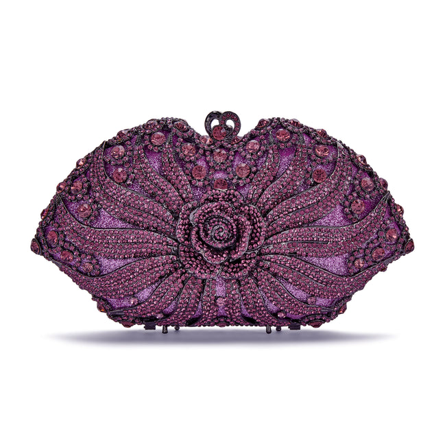 Purple Crystal Clutch