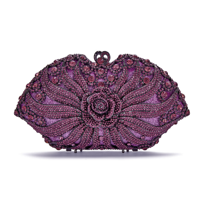 Purple Crystal Clutch