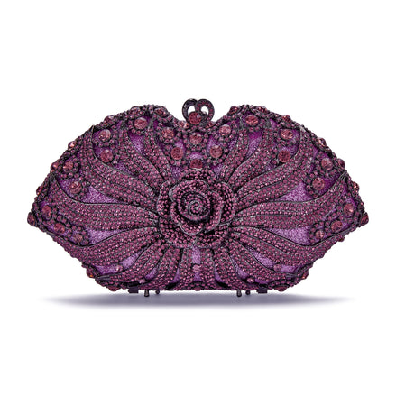 Purple Crystal Clutch