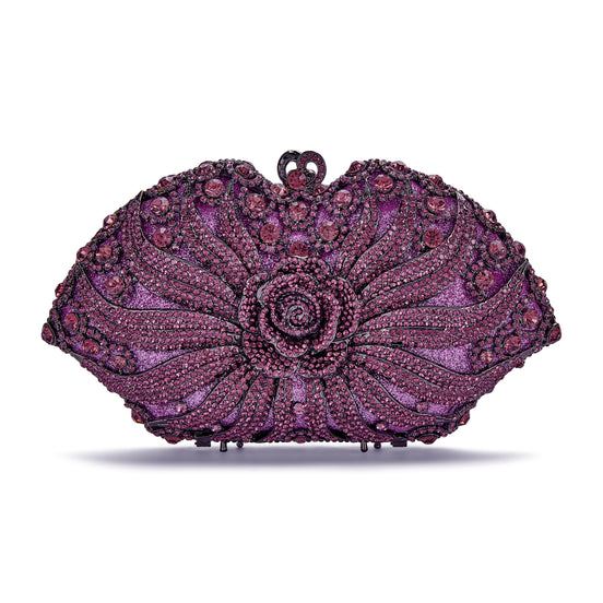 Purple Crystal Clutch